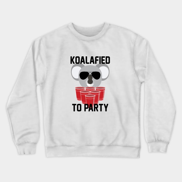 Koalafied to Party Crewneck Sweatshirt by Venus Complete